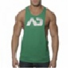 Addicted Vest - Silver on Green
