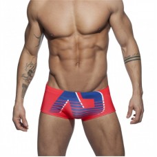 Addicted Boxers Red with Blue