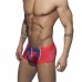 Addicted Boxers Red with Blue