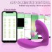 Wearable Panty Vibrator with APP Remote Control, 2 in 1 Clit Sucking Vibrator G-spot Stimulator