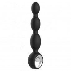 Remote Control Premium Silicone 12 Patterns Vibrating Anal Beads 