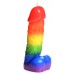 Pride Pecker Dick Drip Candle - Rainbow