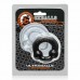 Oxballs Ultraballs Ring 2 Pack - Black and Clear