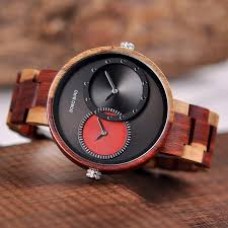 BOBO BIRD Wooden Watch With Dual Dials
