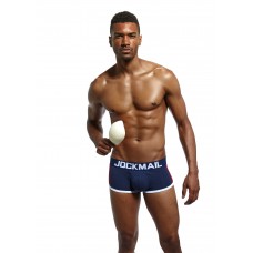 Jockmail Boxer Navy with Push up cup