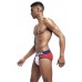Jockmail Brief White/Red