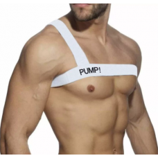 Pump Single Shoulder White Harness Strap