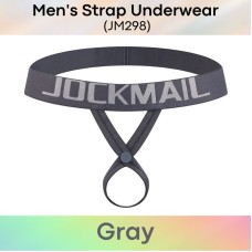 Jockmail Strap Underwear Grey