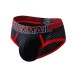 Jockmail Mesh Rugby Brief - Red