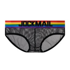 Jockmail Mesh Brief - Black