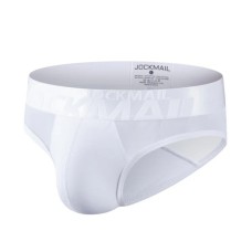 Jockmail See-Through Monochromatic Brief - White