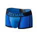 Jockmail Ice Silk Mesh Breathable Boxer Blue