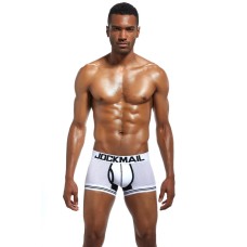 Jockmail Sports Mesh Boxer White