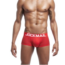 Jockmail Mesh Full Boxer - Red