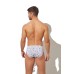Jockmail Front Push Cup Pads Swim Briefs - White