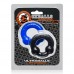 Oxballs Ultraballs Ring 2 Pack - Black and Police Blue