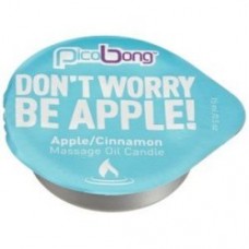 Pico Bong Massage Oil Candle - Apple/Cinnamon