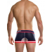 Pump Hollow Mesh Boxers Navy, Red and White
