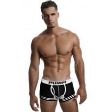 Pump Hollow Mesh Boxer Black and White