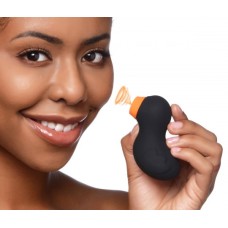 Sucky Ducky Silicone Clitoral Stimulator - Black