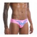 Pink  Briefs with Tribal Print and Rainbow Flag