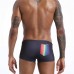 Black boxers with Tribal Print and Rainbow Flag 