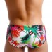 Tropical Colour Print Swimming Trunks