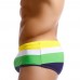Swimwear - Yellow, White, Green and Navy Briefs