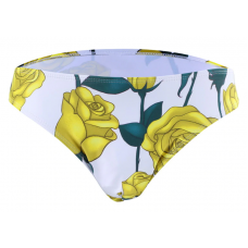 Yellow Roses Brief Swimwear 